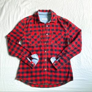 Arnold Zimberg buffalo plaid flannel shirt, XS